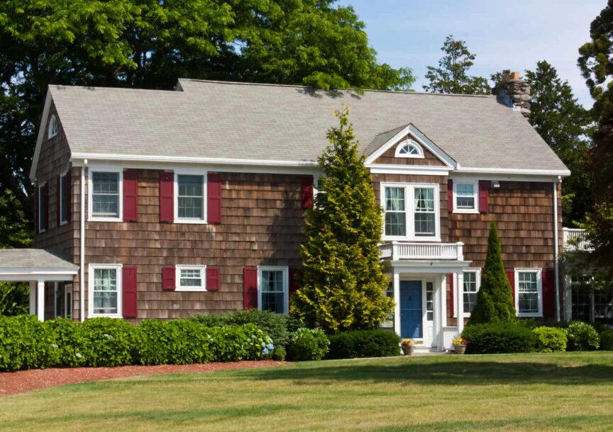 Wood Shingle House Siding