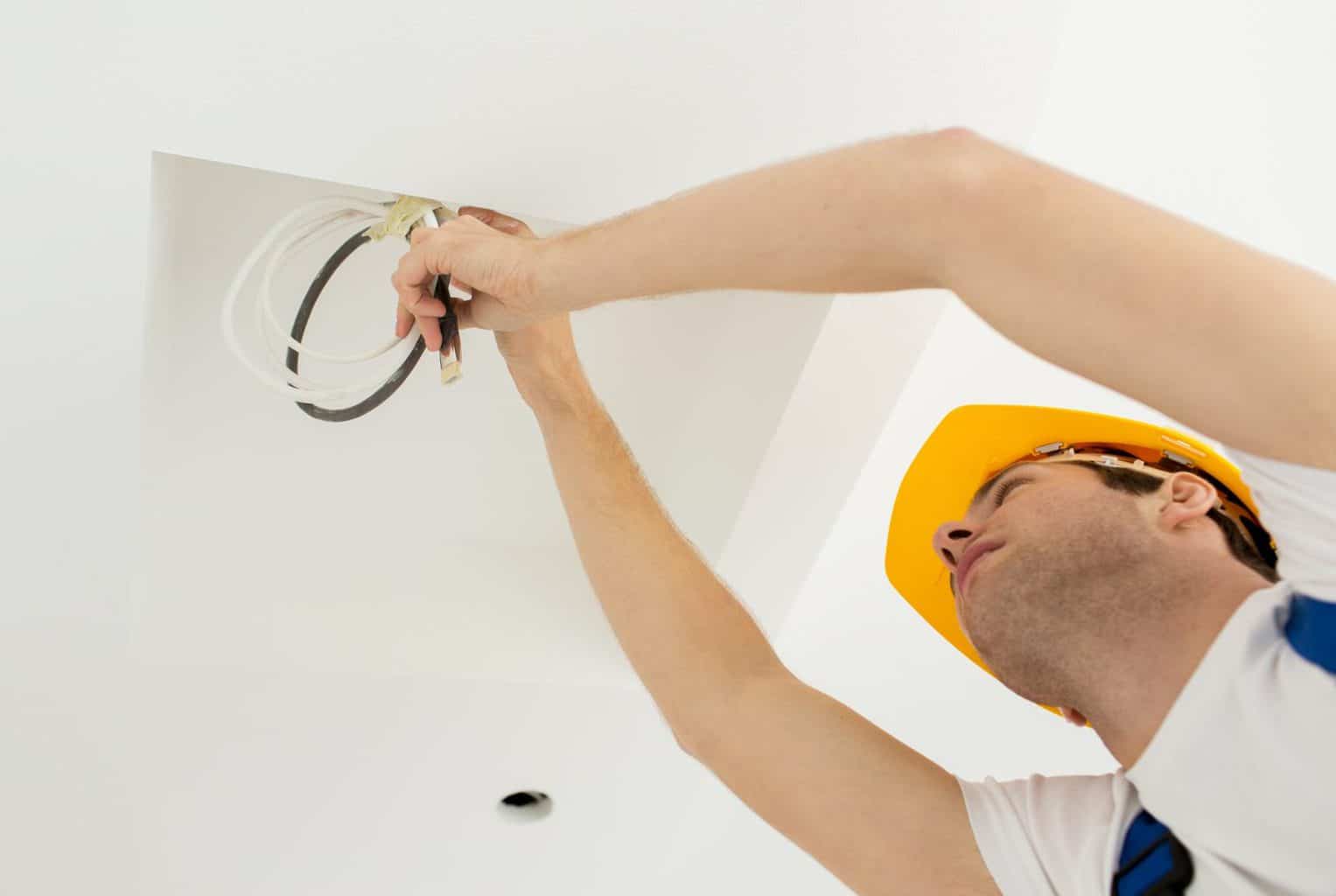 Here’s How You Can Hide Wires in an Exposed Ceiling