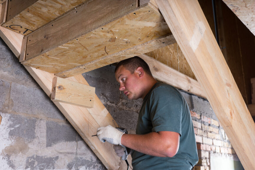 Basement Stair Construction