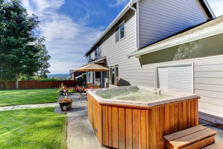 Above Ground Hot Tub