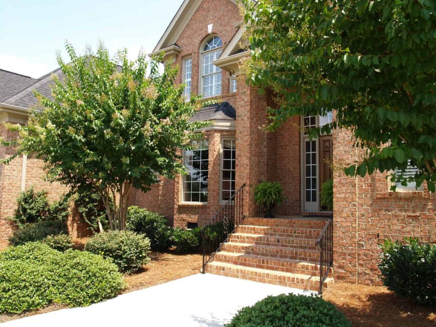 Brick Steps in Brick House