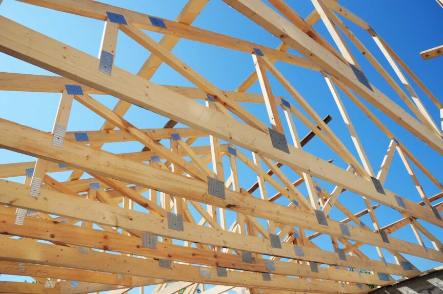 Wood Roof Trusses
